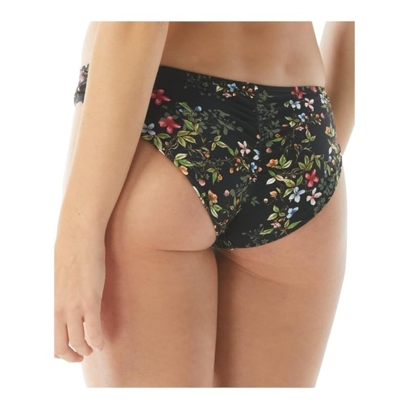 Vince Camuto Shirred Smooth Fit Bikini Bottom NWT - Picture 3 of 5